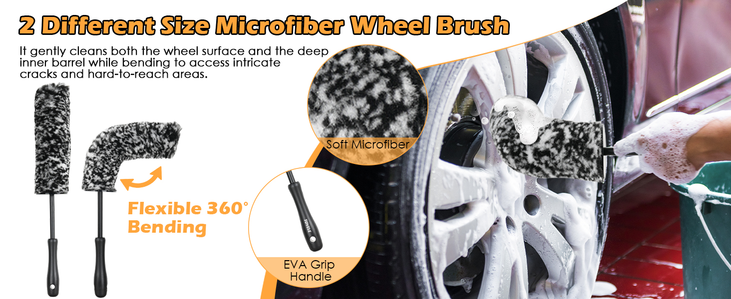 2. car wheel cleaner