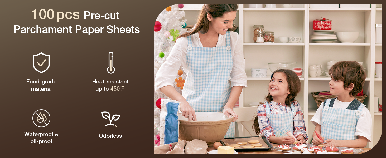 parchment paper sheets