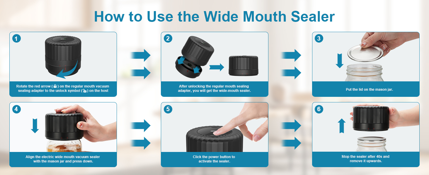 electric mason jar vacuum sealer