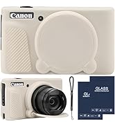 SZHSYJY Camera Case for Canon PowerShot SX740/ SX730 Digital Camera,SX740 HS Case, Soft Silicone ...