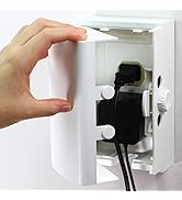 Baby Safety Outlet Cover BOX [Patent Pending] Double Lock for Much Better Toddler Proofing, Easie...