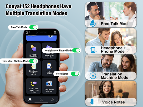 AI Translation Earbuds Real-Time