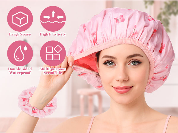 Double-Sided Shower Cap2