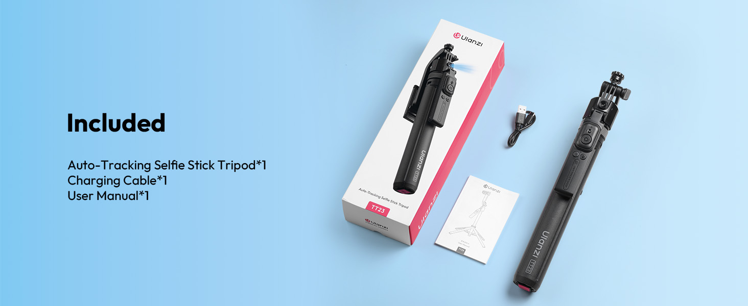 Text reads 'Included'. Product layout showing electronic stylus or pen devices with accompanying accessories on light blue background.