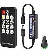 FCOB Mini RF Dimmer Controller 14 Keys 3014 5630 5730 3528 LED Strips DC5V/DC12V/DC24V Dimmer Swi...