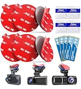 Double Sided Adhesive for Dash Cam: 6Pcs 56mm Heat Resistant Sticky Pad Tape for Dashcam Mount - ...