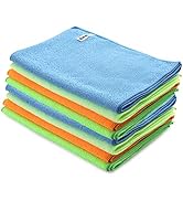 DNA MOTORING TOOLS-00257 Cleaning Towels Car Washing Microfiber Cloth for Auto Detailing Home Kit...