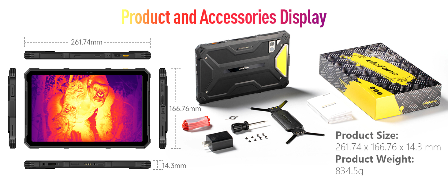 ulefone armor pad 4 ultra 5g thermal camera rugged tablet waterproof tablet