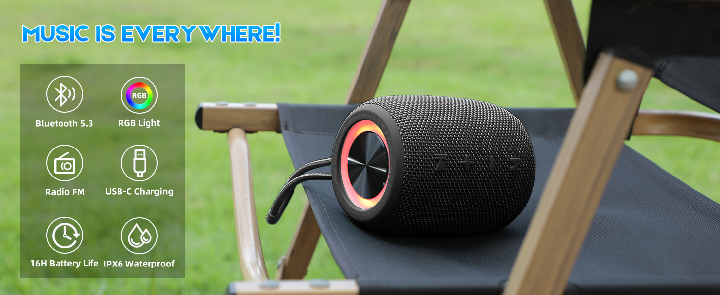 Portable Bluetooth Speakers Wireless