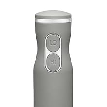 two speed, dual speed touch control for seamless blending, processing, pureeing