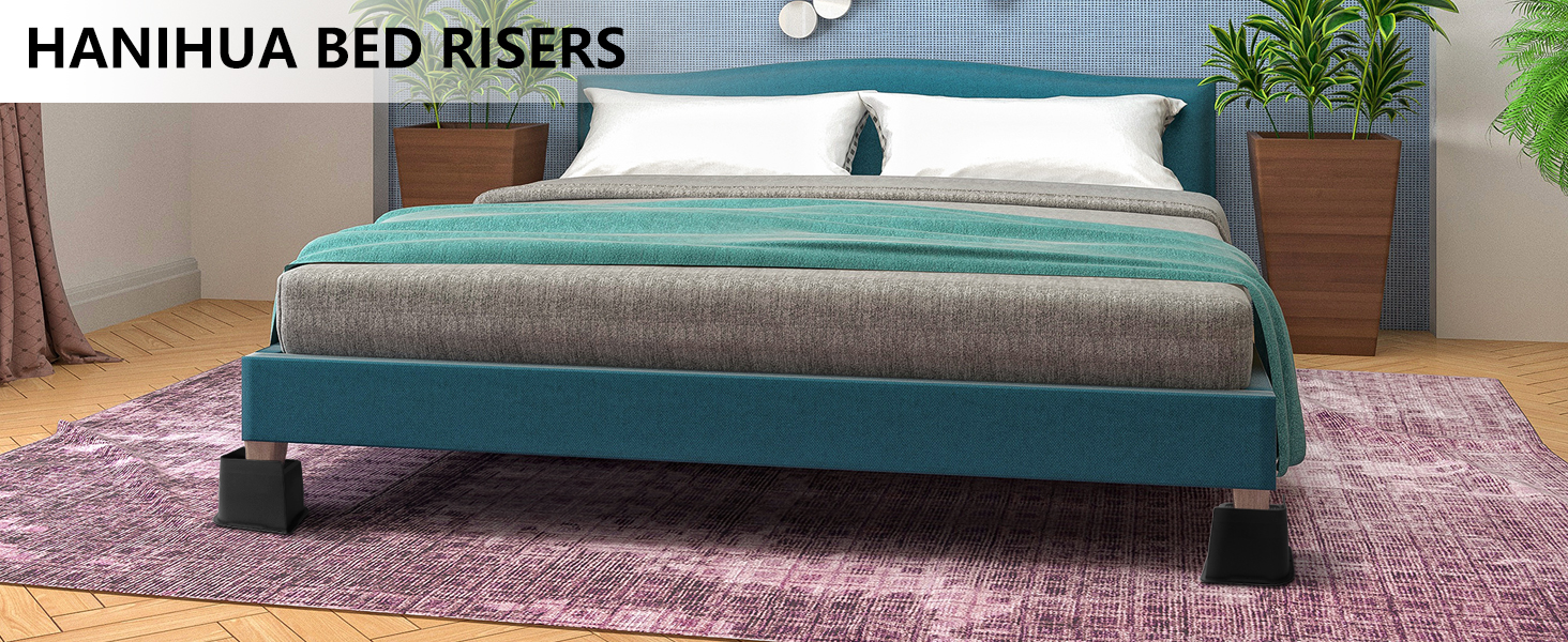 Bed furniture risers