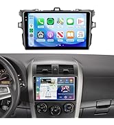 4G+128G Car Radio Stereo for Toyota Corolla 2009-2013, 9inch HD in-Cell Touch Screen/Android 15/W...