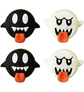 PERFECTSIGHT Halloween Skull Switch Thumb Grips, Cute Joystick Caps for Nintendo Switch, 4 PCS Th...