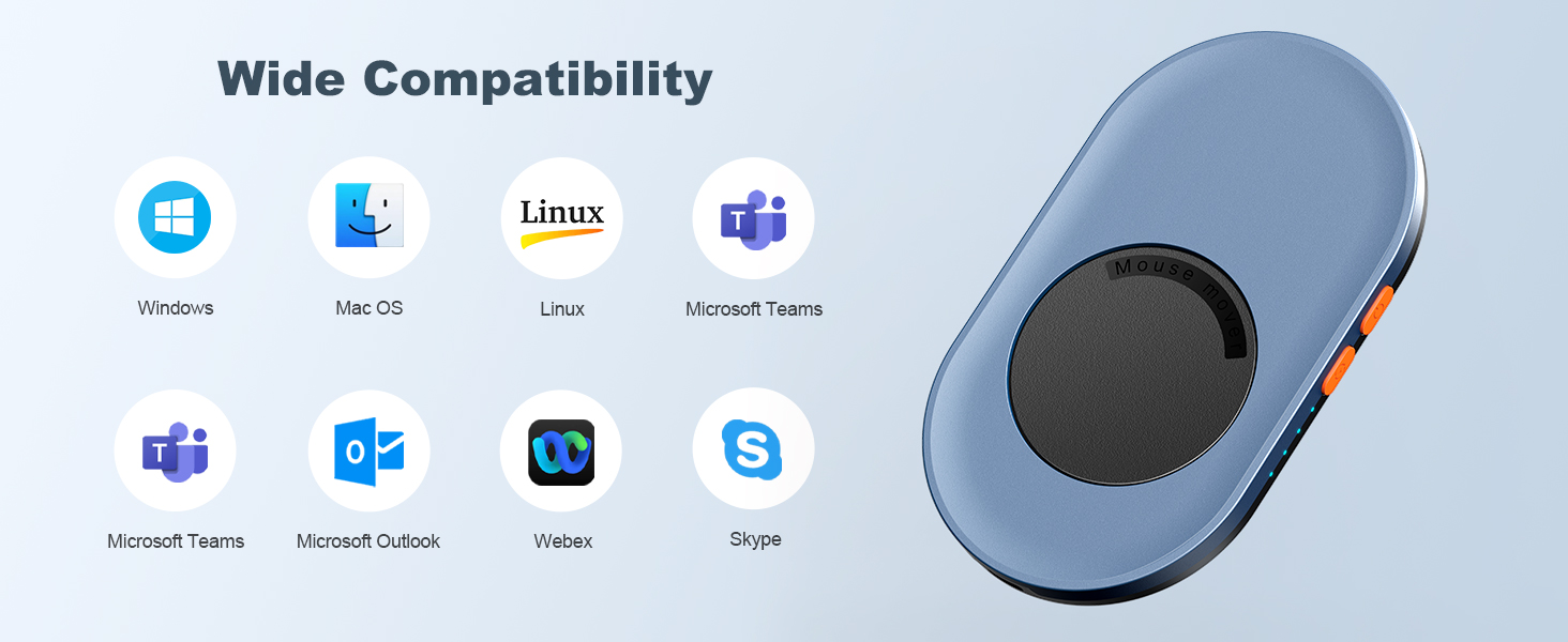 Ultra-Slim Mechanical Mouse Jiggler