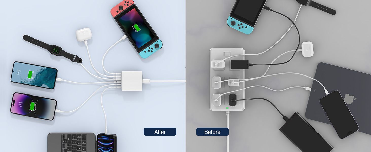 desk charger, desktop charging station
