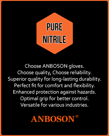anboson nitrile gloves