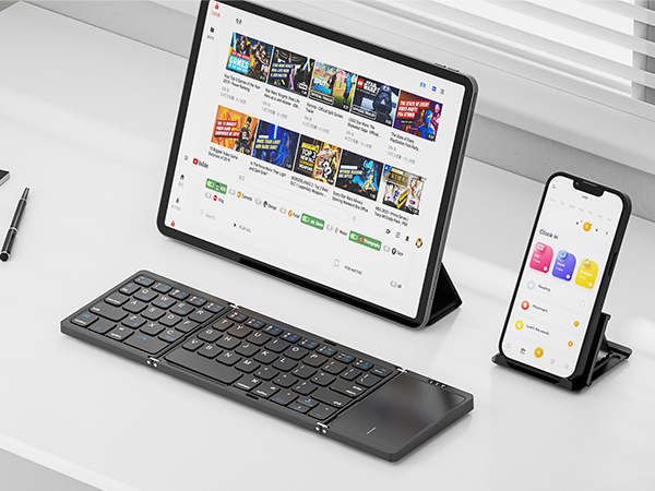 Folding Portable Wireless Keyboard
