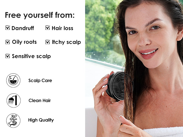 Scalp Scrubber for Hair Growth