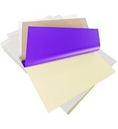 Rongta Tattoo Transfer Paper, 4 Layers 8.5" x 11" A4 Size Thermal Stencil Paper for Tattoo Transf...