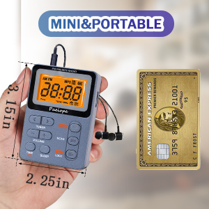 portable radio with mini size
