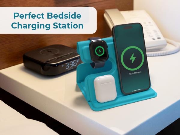 perfect bedside charging station