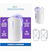 INRAGEO MAX Flying Insect Trap, Attracts and Traps Flying Insects Fruit Flies Mosquitoes, Compati...