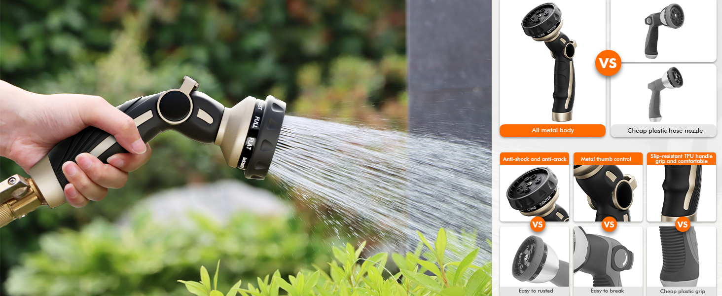 garden hose nozzle