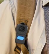 QUEENLINK Wearable Bluetooth Speaker, Clip On Wireless Speaker, IPX7 Waterproof, BT 5.3, Portable...