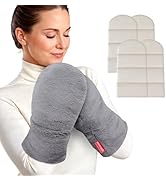 Comfheat Microwavable Heating Mittens for Hand and Fingers, Moist Heat Therapy Relief for Arthrit...