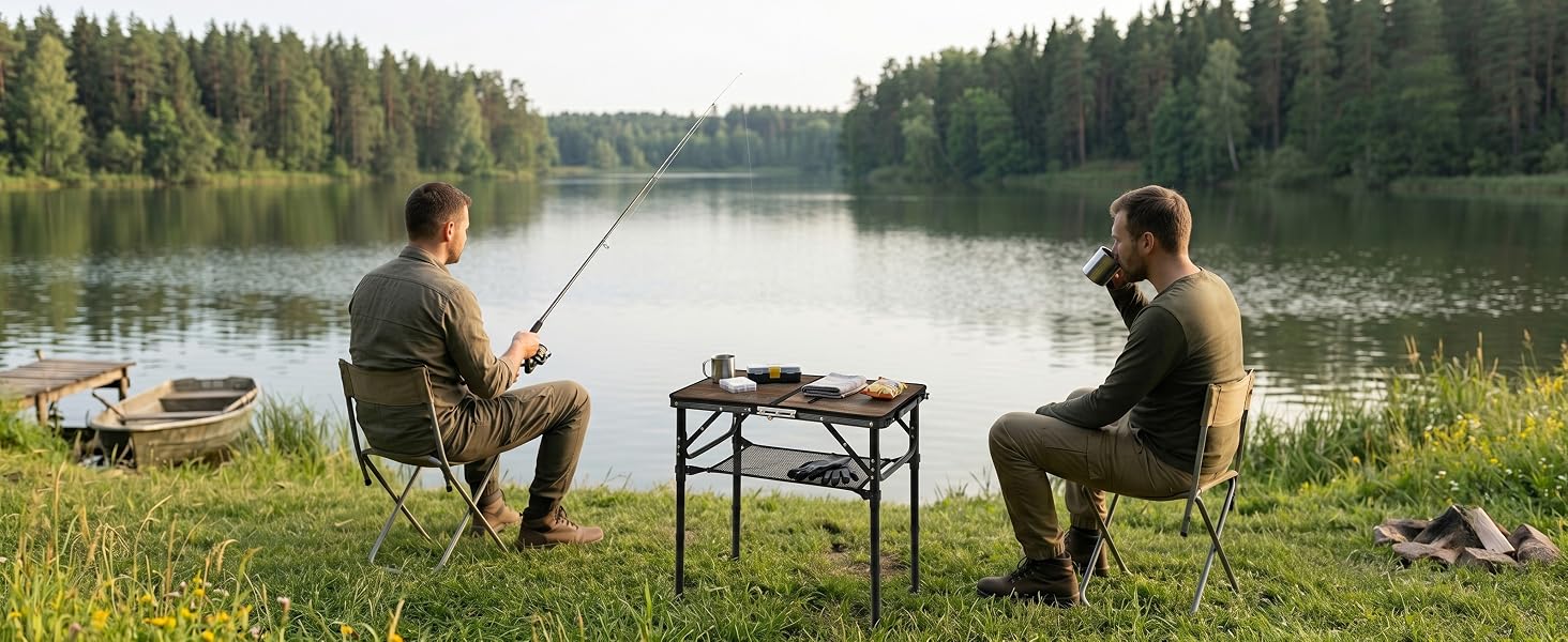 folding camping table