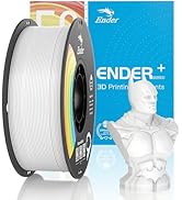 Official Creality PLA Filament Pro White, 1.75mm 3D Printer Filament, Ender PLA + (Plus) Printing...