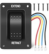 Nilight RV Electric Stabilizer Jack Switch Power Stabilizer Rocker Switch Extend Retract ON Off O...