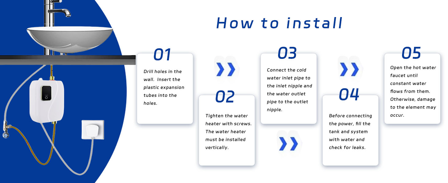 On Demand Hot Water Heater Electric