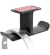 Yocice Upgraded Headphone Stand Hanger,Headset Holder Mount, Hook of Double Hanging Design with S...