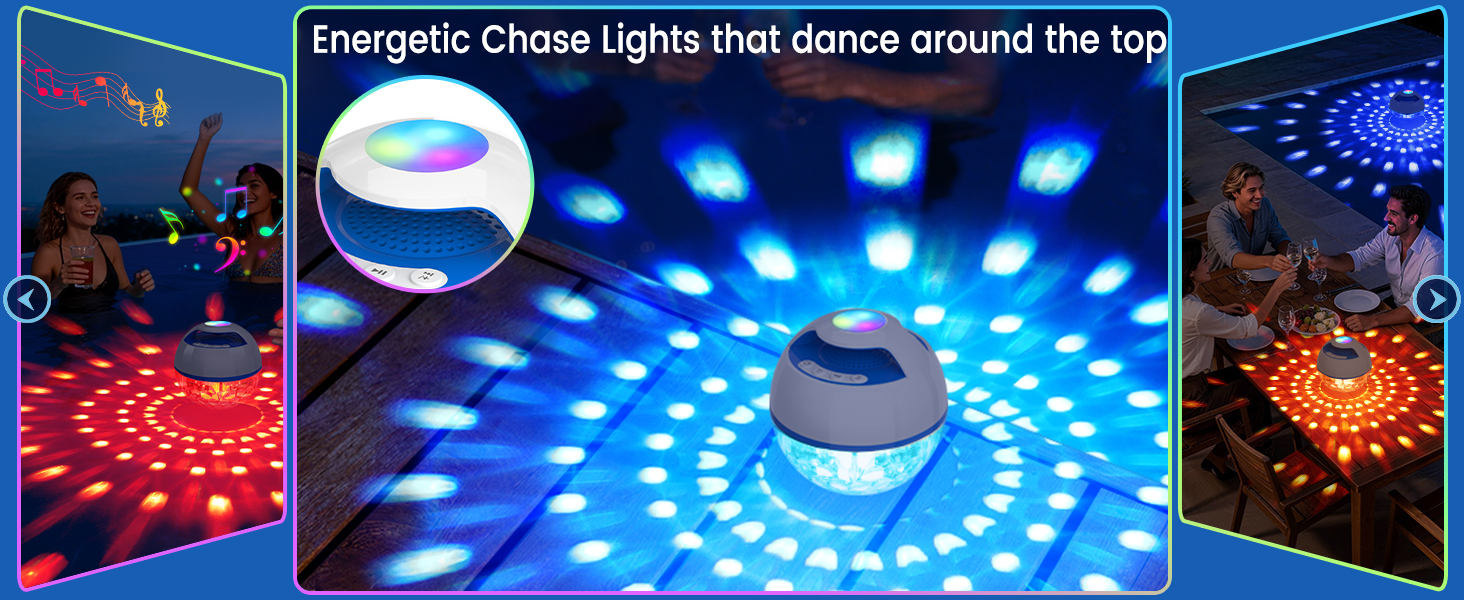 Floating Pool Speaker Bluetooth Waterproof