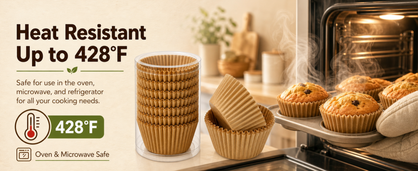 200 standard cupcake liners