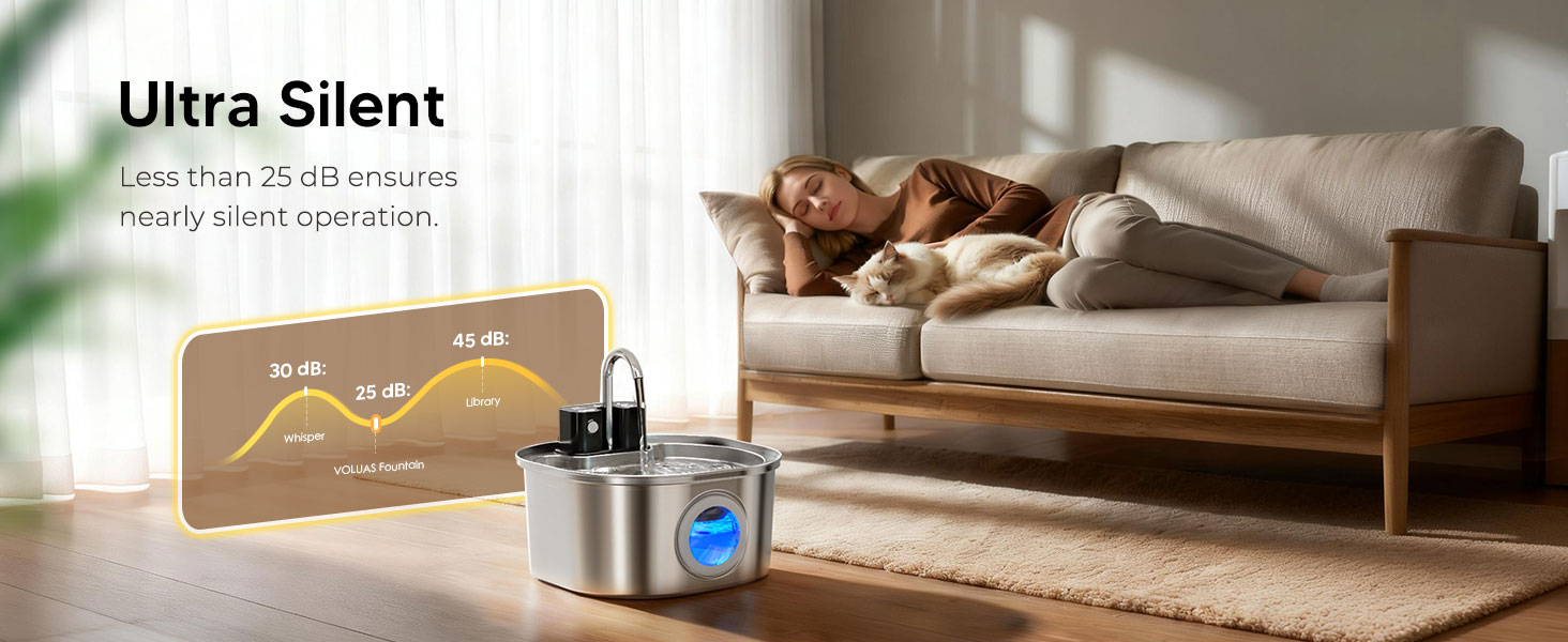 wireless cat water fountain