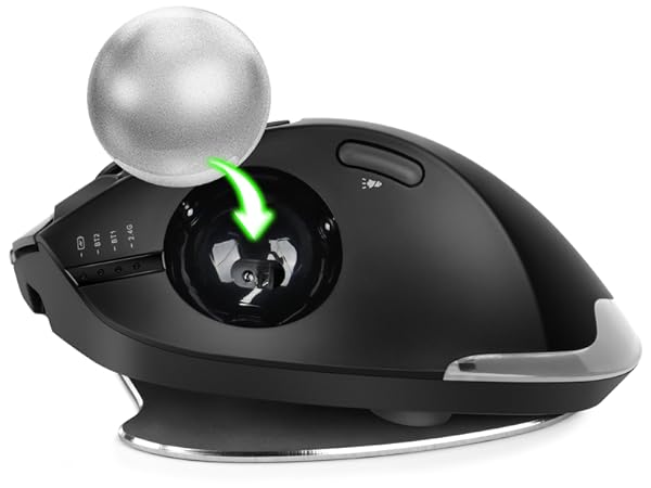 Step 3 Place the trackball back into the mouse.