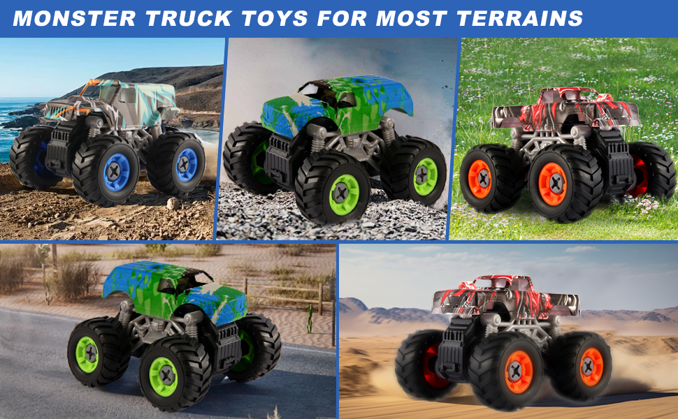 monster truck toys Take Apart Toys STEM Toys Educational Building Toys
