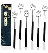 6 Pack Back Scratcher Fathers Day Dad Gifts, White Elephant Gifts for Adults, Stocking Stuffers f...