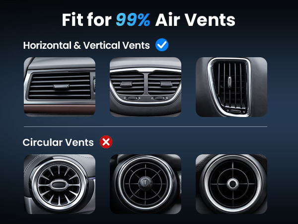 Fit for 99% vents