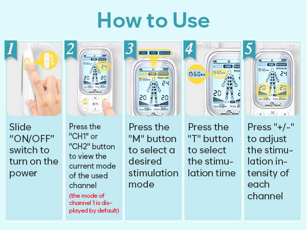 TENS Unit Muscle Stimulator