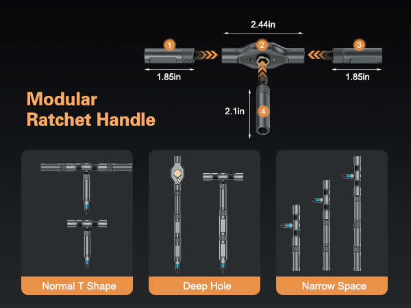 Ratchet Screwdriver Set