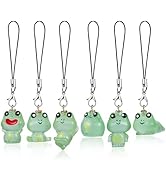 BEEFLYING 4-8 Pcs Phone Charms Aesthetic Y2K Cute Animal Charm Straps Cell Phone Pendants Accesso...