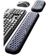 Vaydeer Wrist Rest for Keyboard and Mouse, Computer Ergonomic Wrist Support Pad, Soft Memory Foam...