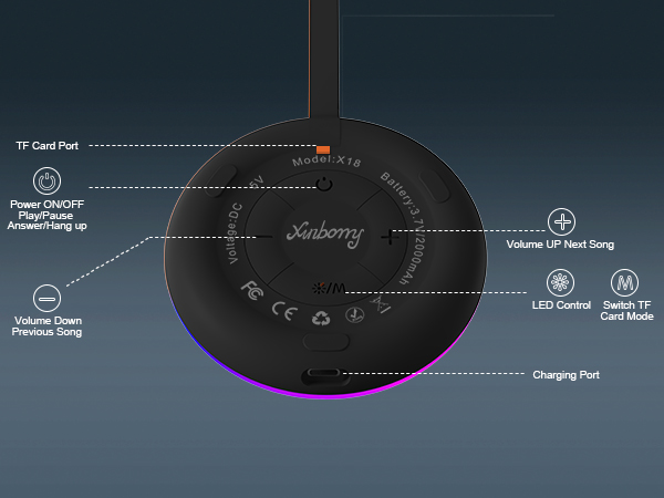 Waterproof Wireless Speaker