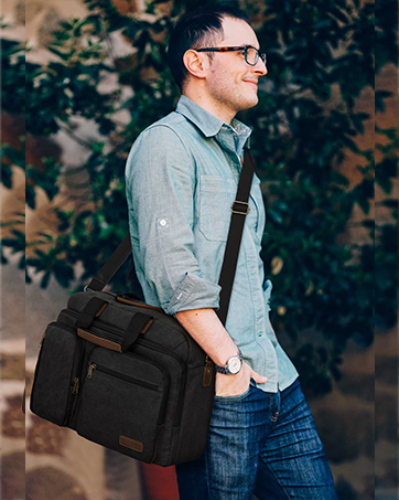 Computer bag Shoulder Bag Satchel Bags for Work College Travel