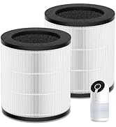 M02 TRUE HEPA Replacement Filter Compatible with MooKA M02, 3-stage Filtration, H13 HEPA, Activat...