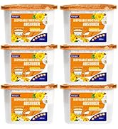 CANAGER Moisture Absorber Box - 6 Packs, 12.5 oz Cup, Jasmine Calendula, Odor Eliminator and Dehu...