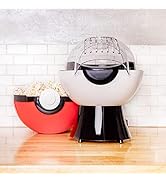 Delightful Pokémon Poké?Ball Popcorn Maker – Hot-Air Popcorn Machine – Ideal for Movie Nights, Ga...